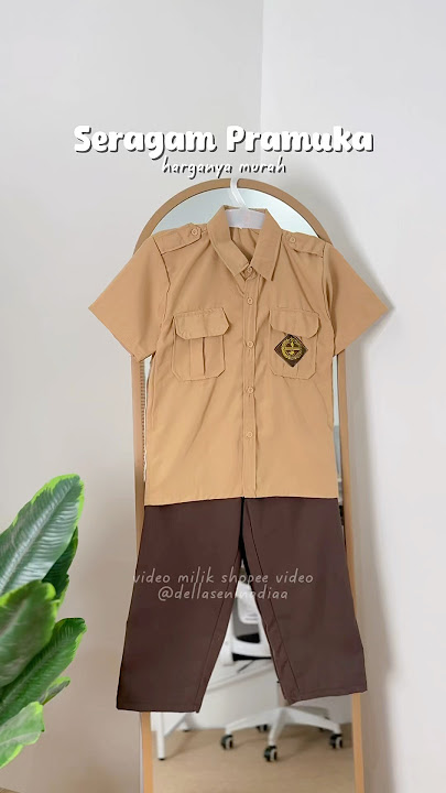 Boy scout uniform #racunshopee #shopeevideo