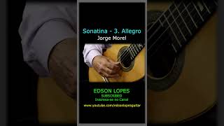 Thumbnail for Sonatina - 3. Allegro by Jorge Morel, performed by Edson Lopes