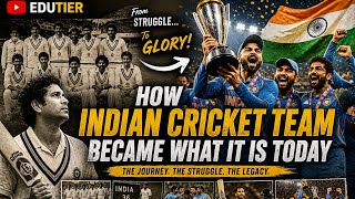 How did the India national cricket team go from struggle… to global dominance? 🤯🔥