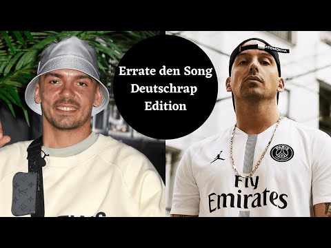 Errate den Song in 5 Sekunden 🔥🔥🔥 Deutschrap Songs die jeder kennt!