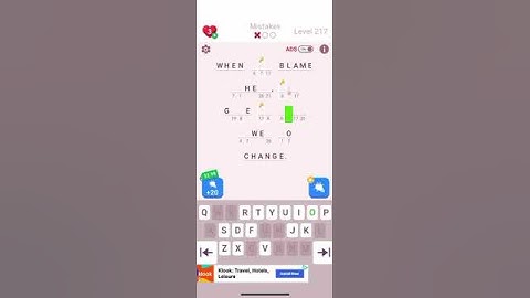 Ultimate cryptogram level 217 guide #cryptogram