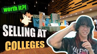 Colleges Invite Me To Sell My Stickers?! | Artist Alley at College (UCSD & Chapman)