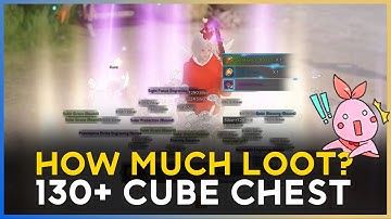 Opening 130+ Cube Diamond Chest Lost Ark