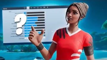 So these are my settings...