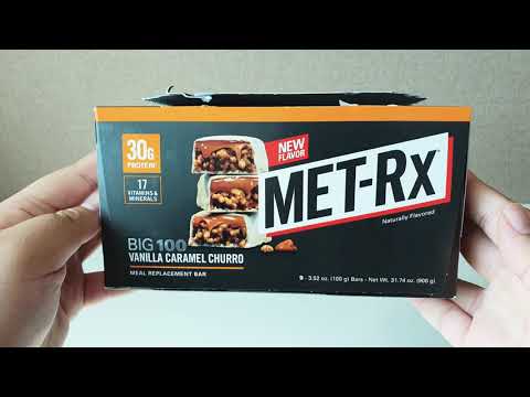 iHerb/protein bar MET-Rx 아이허브 단백질 바