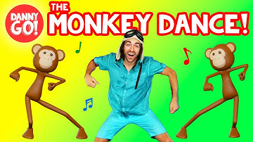 "The Monkey Dance!" 🐵🍌 /// Danny Go! Brain Break Songs for Kids