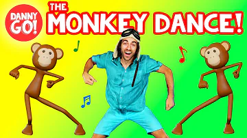 "The Monkey Dance!" 🐵🍌 /// Danny Go! Brain Break Songs for Kids