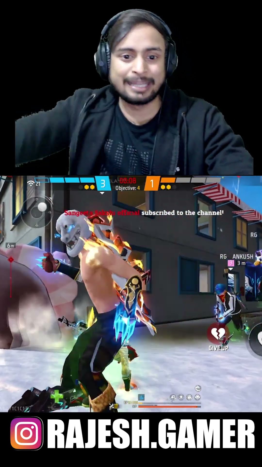 NEW 1VS4 With JOD RG ? Can you beat this? ? Teammates OP Reaction ? Impossible Clutch ? #shorts