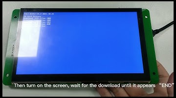 Download program into the screen #DWIN#DGUS