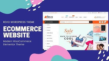Multipurpose Elementor WooCommerce Website | Revo WordPress Theme | Multi Vendor Theme