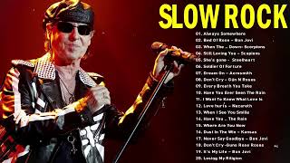 Scorpions, Guns' N Roses, Aerosmith,Queen, U2, Bon Jovi - Top 50 Slow Rock Songs Of All Time vol 01