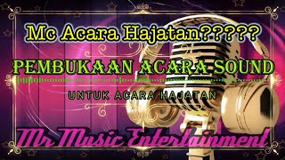 Mc Pembukaan Hajatan Langsung Cek Sound