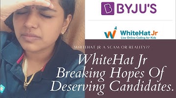 WhiteHat Jr Demo round 2&3 | My Heartbreaking Interview experience | WhiteHatJr Exposed Fake / Real?