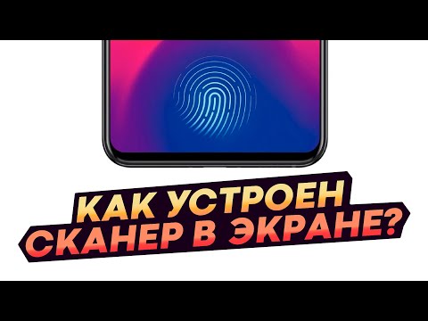 Как работает сканер отпечатков пальцев в экране?