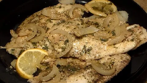 World's Best Baked Lemon Garlic Pepper Tilapia Recipe: Easy Lemon Garlic Pepper Tilapia