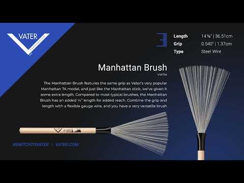 Vater Tip Sound - Manhattan Brush