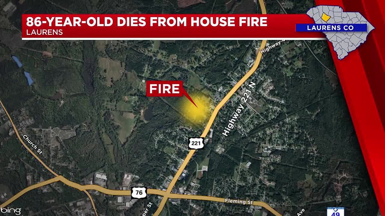 86-year-old woman dies after house fire - YouTube