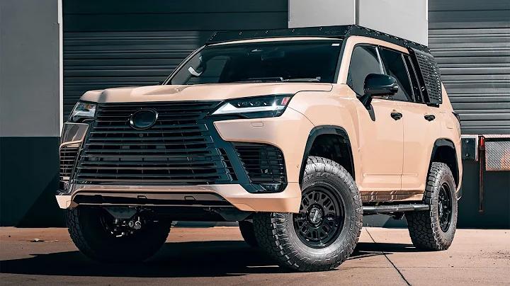 All-New Lexus LX 700h Fully Outfitted | Roof Rack, Rock Sliders & More