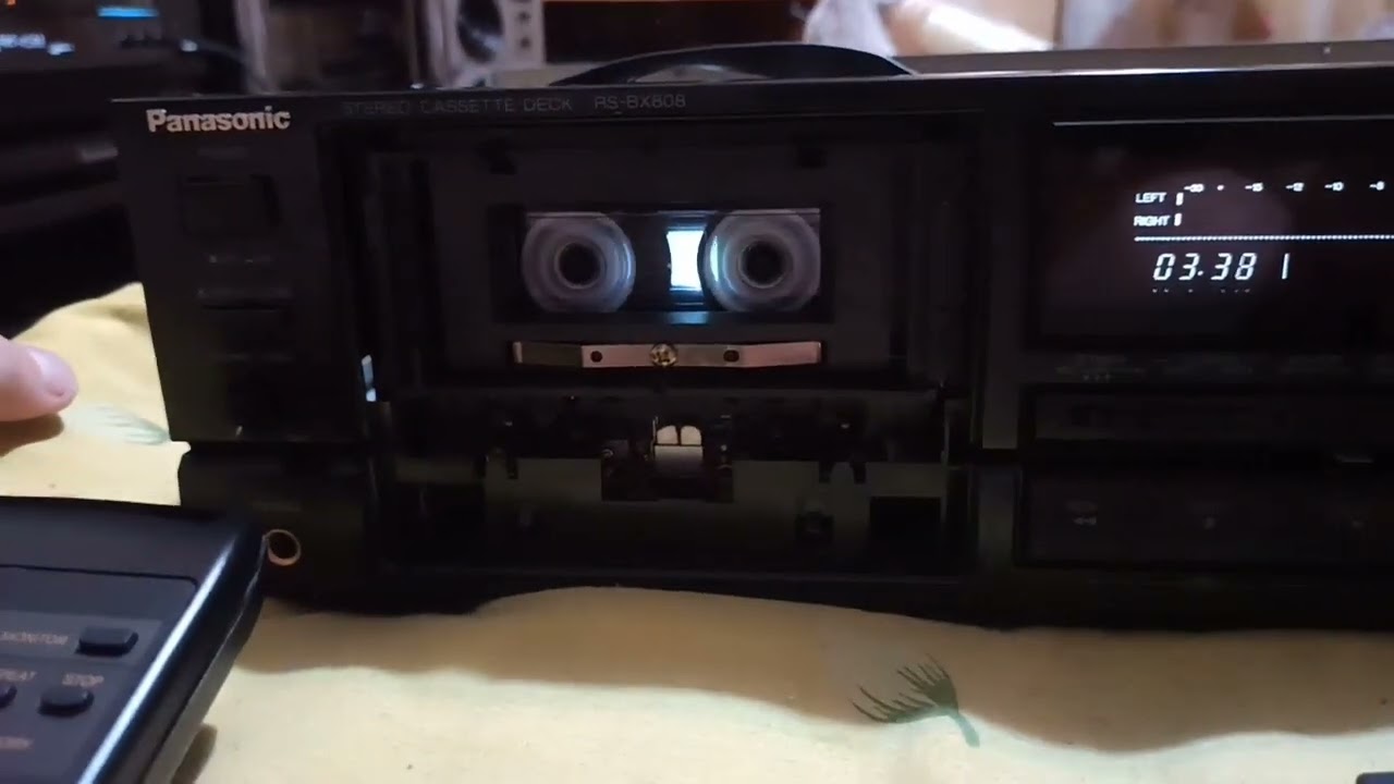 Technics аппаратура! Panasonic RS-BX808 нового Владельца Виктора