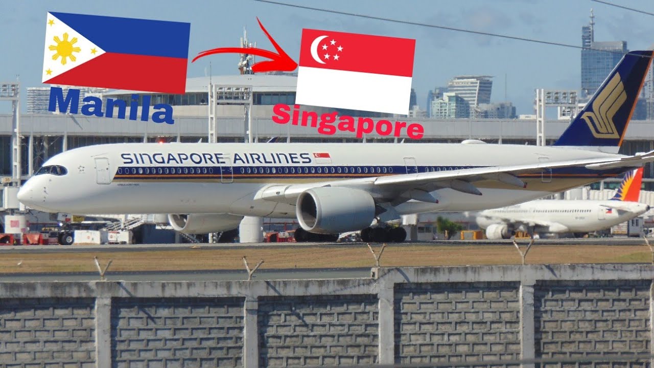 Flying with Singapore Airlines! | Manila - Singapore | Airbus A350-900 |  My Trip Experience