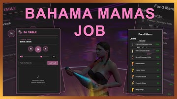FiveM Script | Bahama Mamas Job [ESX/QB/QBOX] | FIVECODE SCRIPTS
