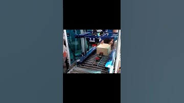 Automatic Carton Sealing Machine in Action 📦