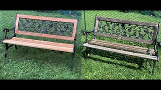Park Bench Rescue: A Simple DIY Project