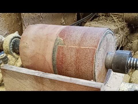 Liha sa turnuhan wave wood lathe work