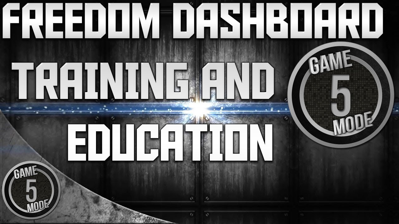 Freedom Dashboard - Training Section