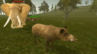 Jogo de Javali - Fomos  Atacados por um Elefante Gigante - Ultimate Boar Simulator screenshot 5