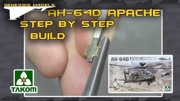 Building The Takom AH-64D Apache Longbow : 1/35 Scale : Intermediate Video Build : Episode.1
