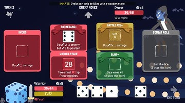 Dicey Dungeon: Episode 4: The Elimination Round - Warrior Vs Drake