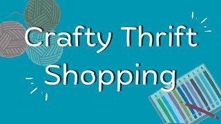 Crafty Thrift Store Clearance Day - Any Yarny Goodness?
Shop with me! I stopped by Smart Arts and Crafts, a thrift store in Nashville, Tennessee, that benefits adults with special needs. This is what their clearance pay what you want event is like!
Mentions:
Smart Arts and Crafts: smartartandcraft.org
Connect with me:
Ravelry: MercyTriumphs
Instagram: instagram.com/slowcrochetYT
Email: slowcrochetYT(at)gmail.com Crafty Thrift Store Clearance Day - Any Yarny Goodness?