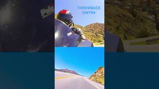 Throwback “HWY 94” East San Diego #sportbike #goprobike #motovlog #gopro #hwy94.