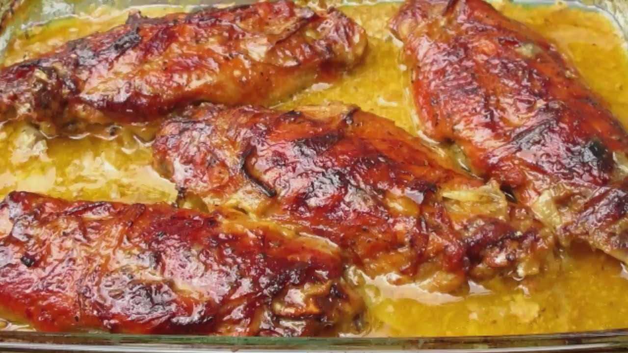 Smothered Turkey Wing Flats With Gravy Oh So Tender! YouTube