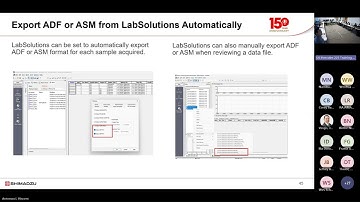 2025 Fall AC - Shimadzu LabSolutions support for Allotrope ADF-ASM