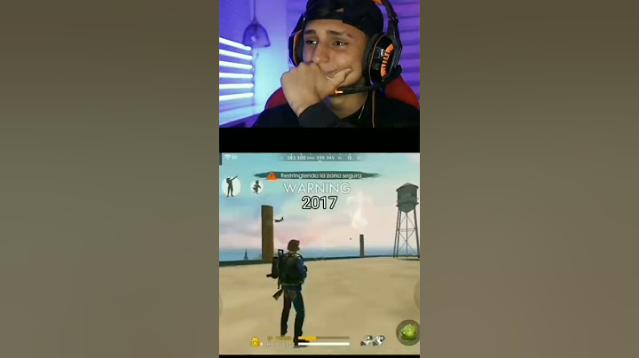 NOBRU CHORANDO VENDO O FREE FIRE 2017 E 2022
