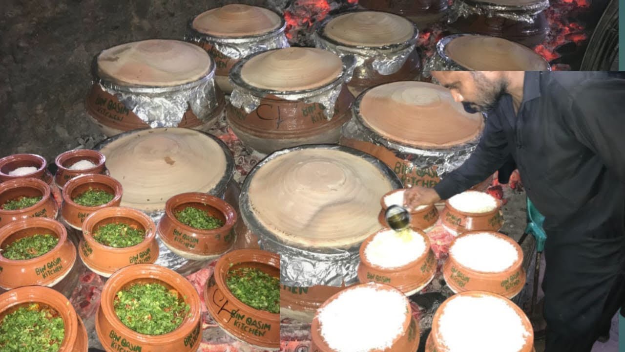 POT BIRYANI MAKKING & Recipes ! Traditional MATKA CHICKEN Biryani ...