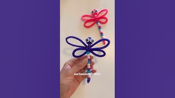 Pipe cleaners Dragonfly!