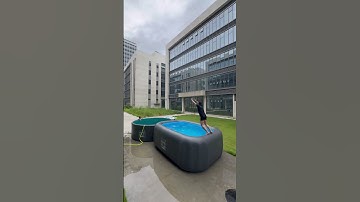 Absolutely loving these inflatable swimming pool IPOOLGO 13*10*4ft size