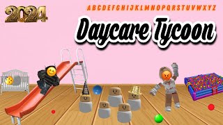 I Played Daycare Tycoon! || Roblox || 2 Player Daycare Tycoon