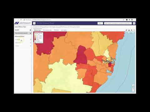 Crime mapping tool: How to use the tools main features