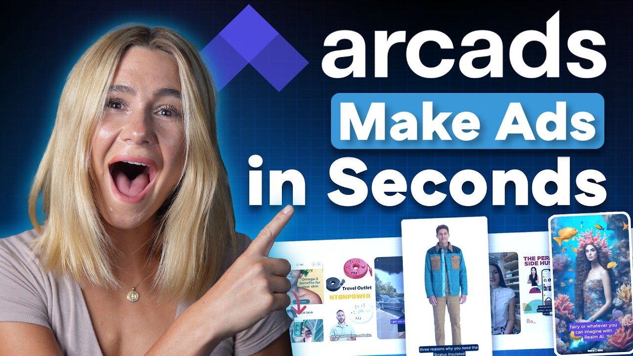 Arcads AI Tutorial: Create Video Ads in Seconds (No Camera Needed ...