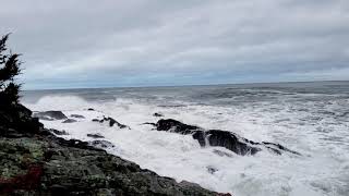 Churning Ocean Along the Marginal Way - Ogunquit, Maine by Barometer Media Video 1,001 views 5 years ago 4 minutes, 13 seconds