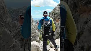 Gr221 Mallorca - Etappe 8 Sóller Refugi Tossal Verds Kettenpassage