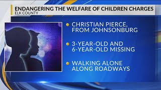 Father charged after kids found walking by Elk County roadways alone, police say