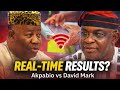AKPABIO VS DAVID MARK: REAL-TIME RESULT TRANSMISSION DIVIDE NIGERIA SENATE