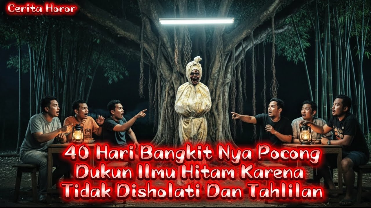 SATU DESA DIJEMPUT PAKSA! Misteri Pocong Dukun yang Bangkit Karena Tak Ada Tahlilannya