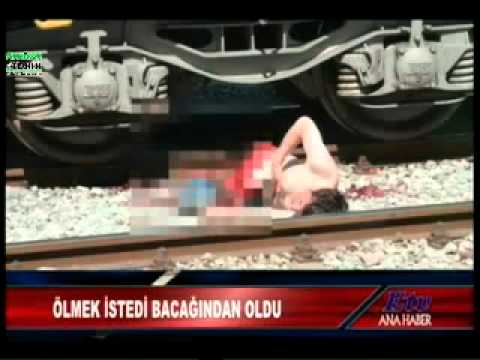 Akhisar'da Trenin Altına Atlayan Genç Ayağını Kaybetti - Manisa ETV Ana Haber Bülteni