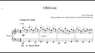 Astor Piazzolla: Oblivion
